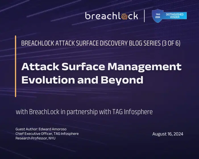 Attack Surface Management Evolution and Beyond