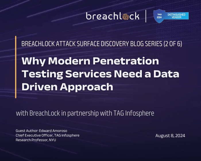 Why Modern Penetration Testing Services Need a Data-Driven Approach Blog Title BreachLock