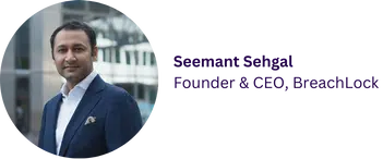 Seemant Sehgal Headshot and Title